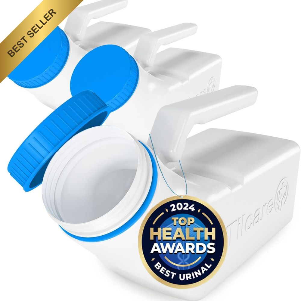 Tilcare portable urinal for men 3 pack