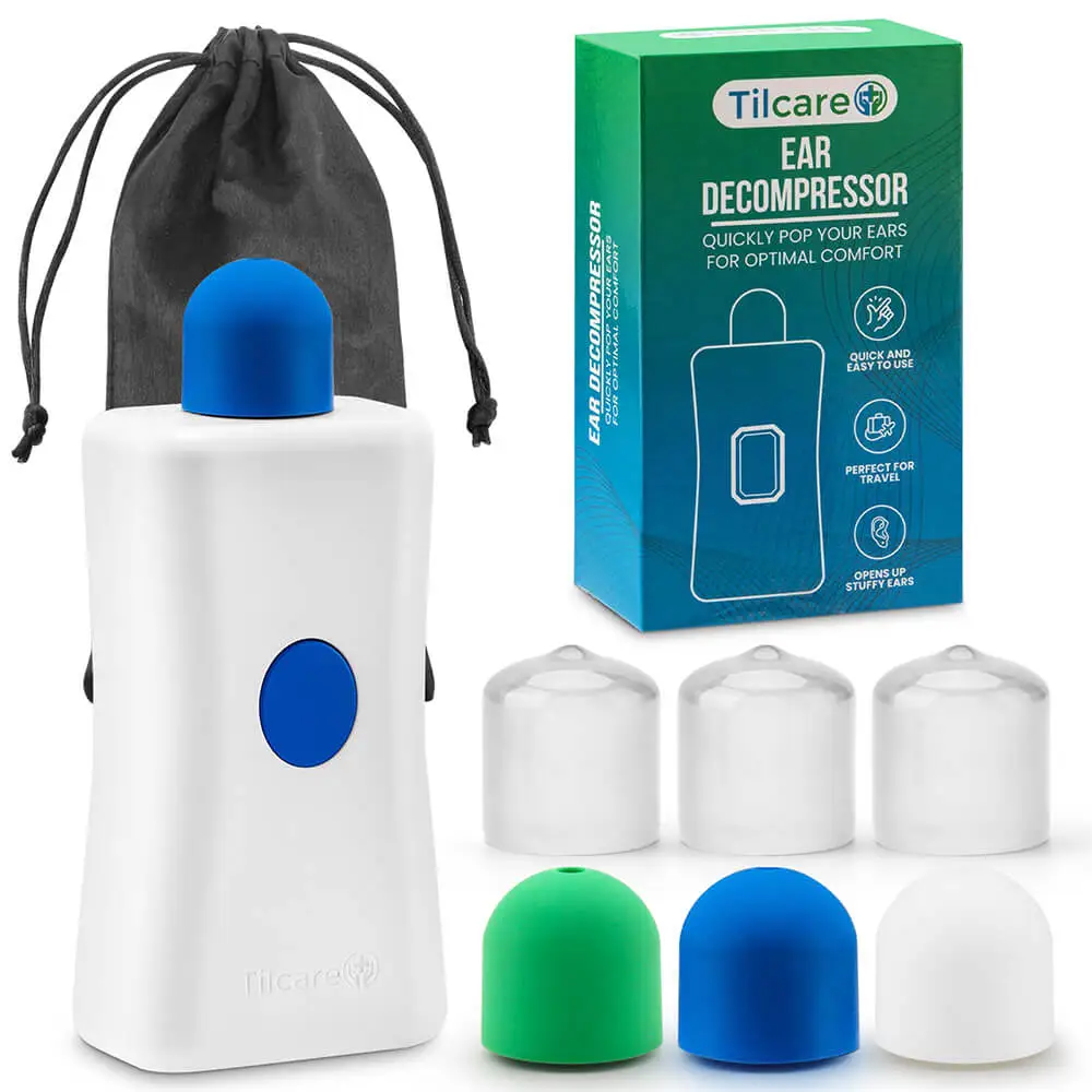 Tilcare Rechargeable Ear Pressure Relief Device for Flying