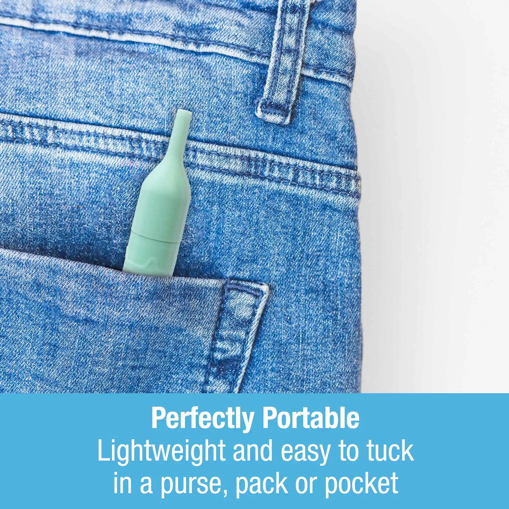 Portable Tilcare Hiccup Straw