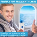 Tilcare Rechargeable Ear Pressure Relief Device for Flying is perfect for frequent flyers