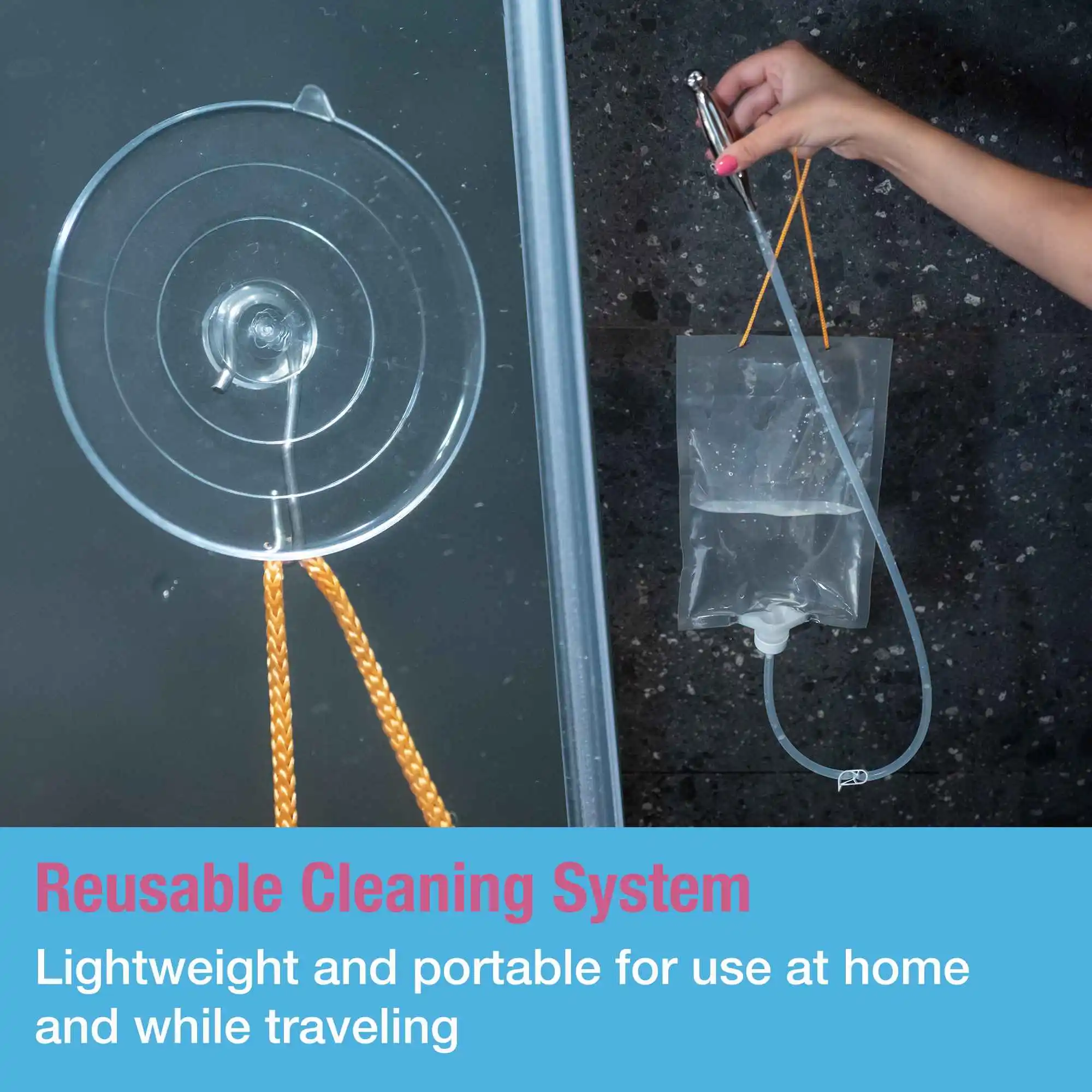 Tilcare Reusable and portable Vaginal Cleanser System easy to carry