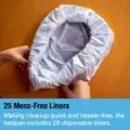 Bedpan Set with 25 liners
