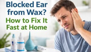 Blocked Ear from Wax