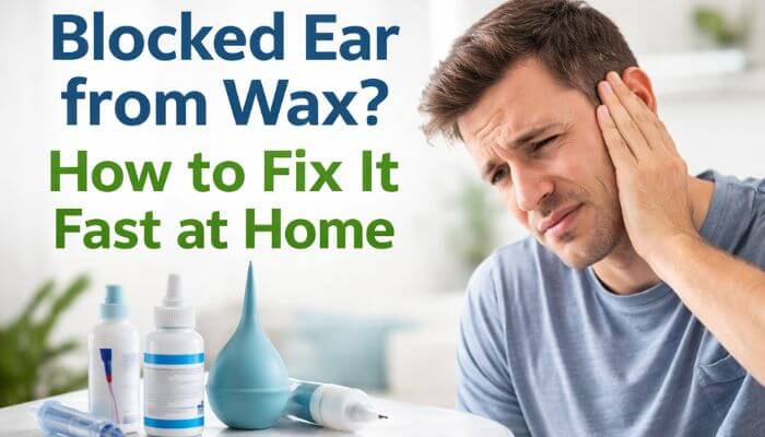 Blocked Ear from Wax