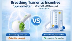 Breathing Trainer vs Incentive Spirometer
