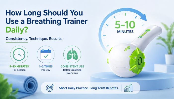 How Long Should You Use a Breathing Trainer Daily