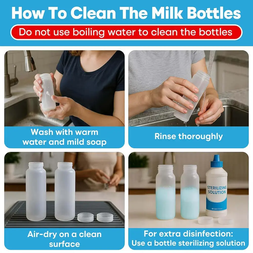 Image6 Tilcare Portable Breast Milk Cooler Bottle easy to clean