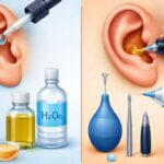 ear drops or ear wax removal tools