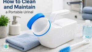 How to Clean a Portable Urinal