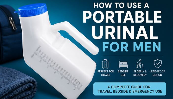 How to Use a Portable Urinal for Men