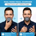 Dual Mode Vocal Dampener for Singers, Dual Mode