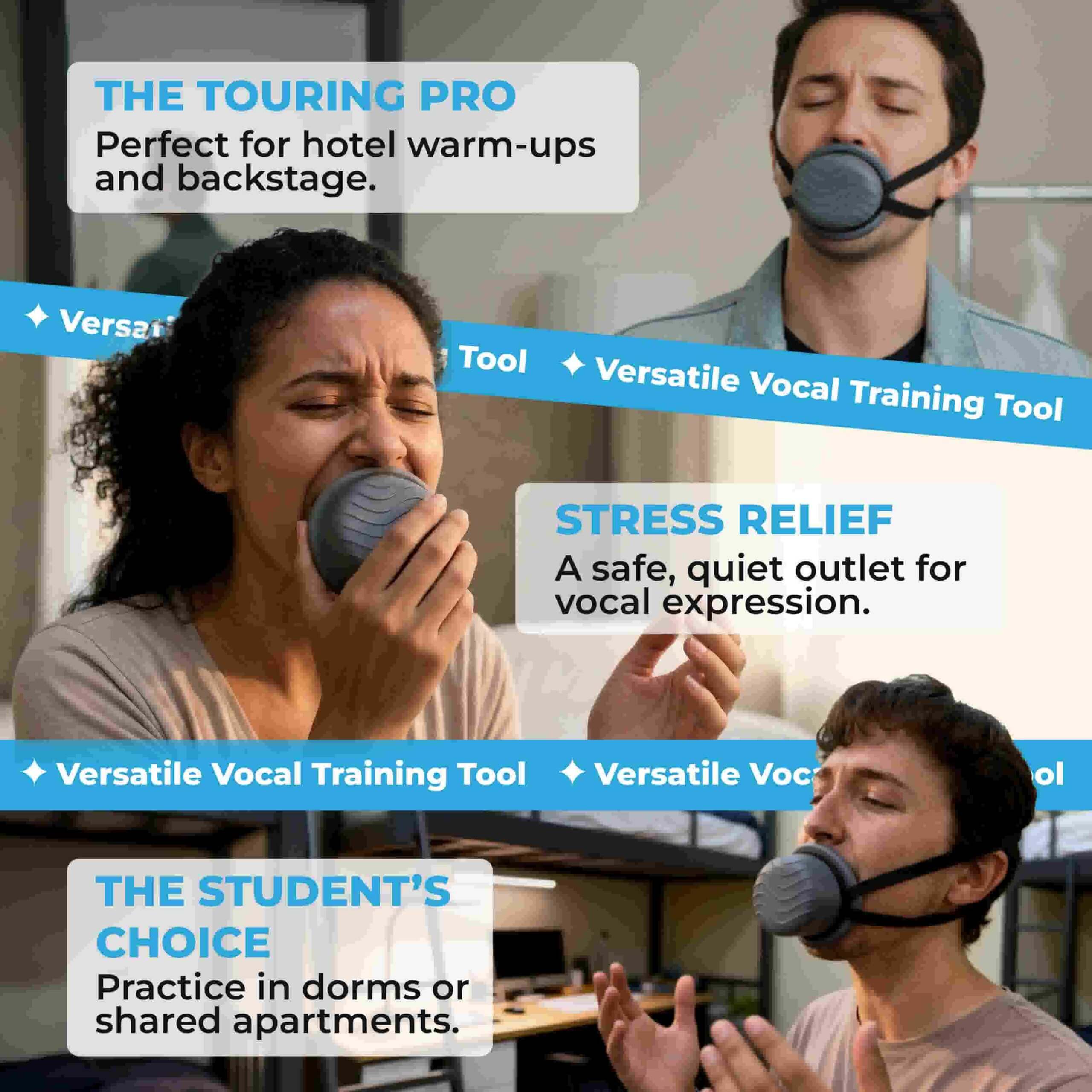 Versatility Vocal Dampener for Singers, Versatility