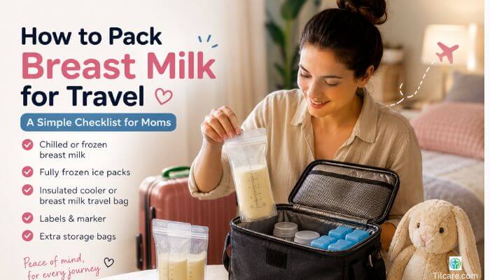 How to Pack Breast Milk for Travel