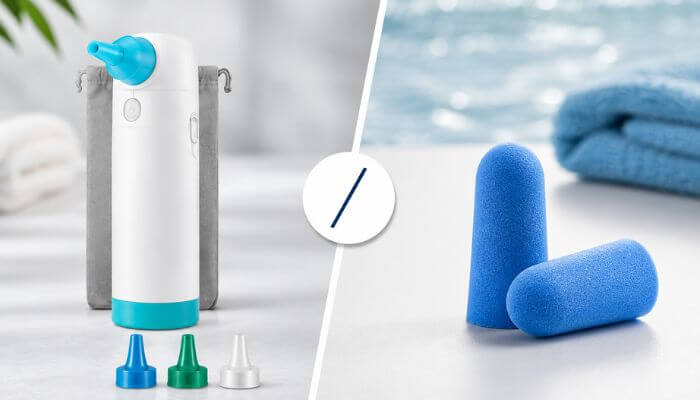 Ear Dryer vs Earplugs Comparison