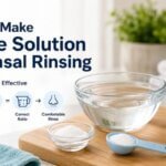 How to Make Saline Solution for Nasal Rinsing